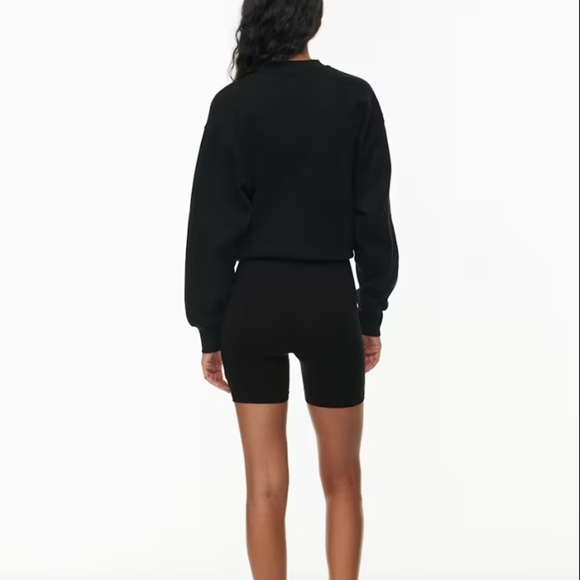 TNA ARITZIA | TnaChill Atmosphere Hi-rise 5" Black Bike Short | Size Medium - Picture 6 of 9